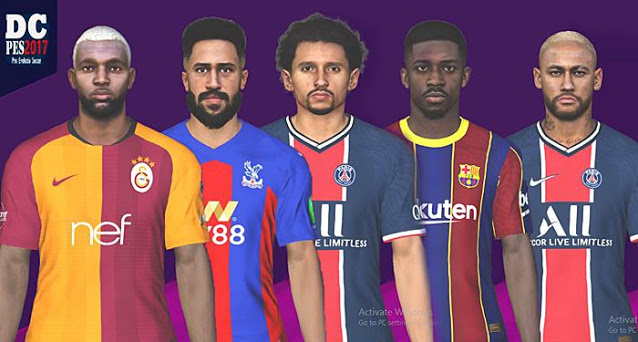 Pes 2017 Facepack 2020 2021 V8