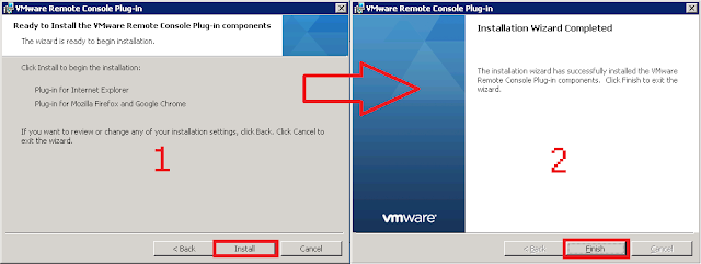 Asistente VMware Remote Console Plug-in