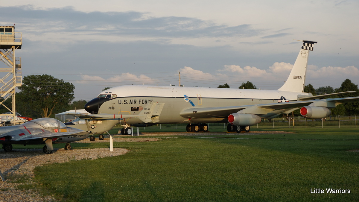 Little Warriors Grissom AFB gate guards