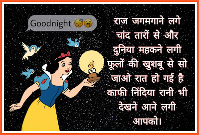 Good Night Wishes Shayari In Hindi With Images