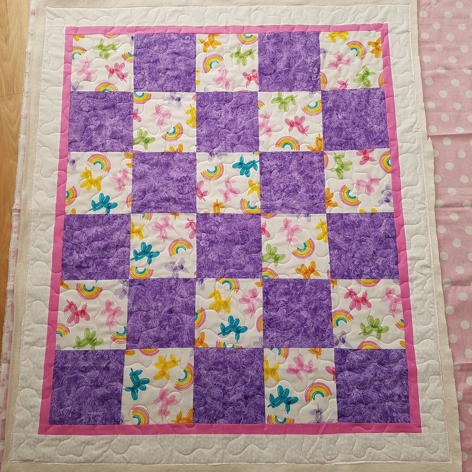 Becca's Crazy Projects Charity Quilting