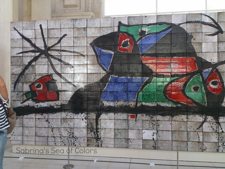Joan Miró. Mural en MNAC