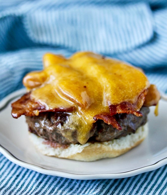 Bourbon Bacon Cheeseburger Karen's Kitchen Stories