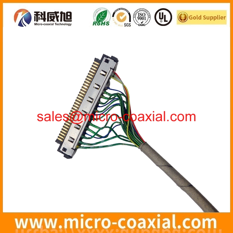 IPEX Cabline micro coaxial cable assembly LVDS cable Assembly IPEX