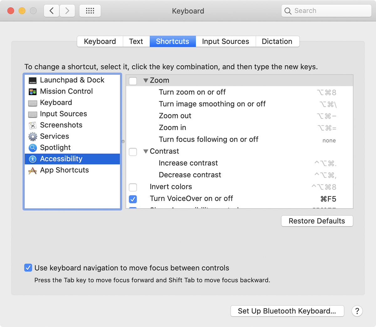 disable accessibiity in mac os 10.12 disable accessibiity in mac os 10.12