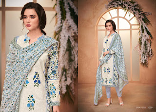 Mumtaz Arts Spring Floral Cotton lawn Suits catalog