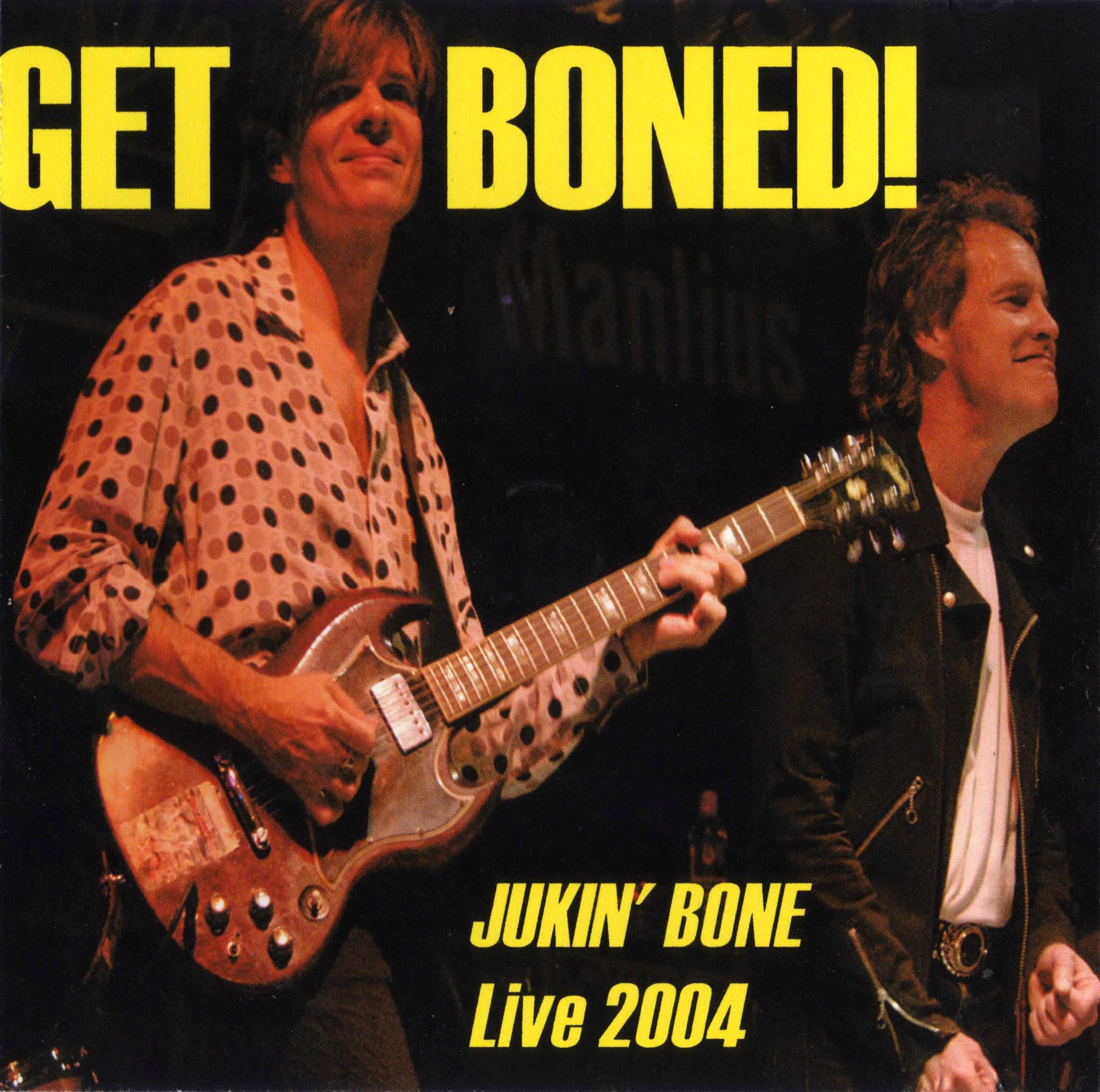 Living bone. Jukin Bone Band. 2004 - Live licks CD.