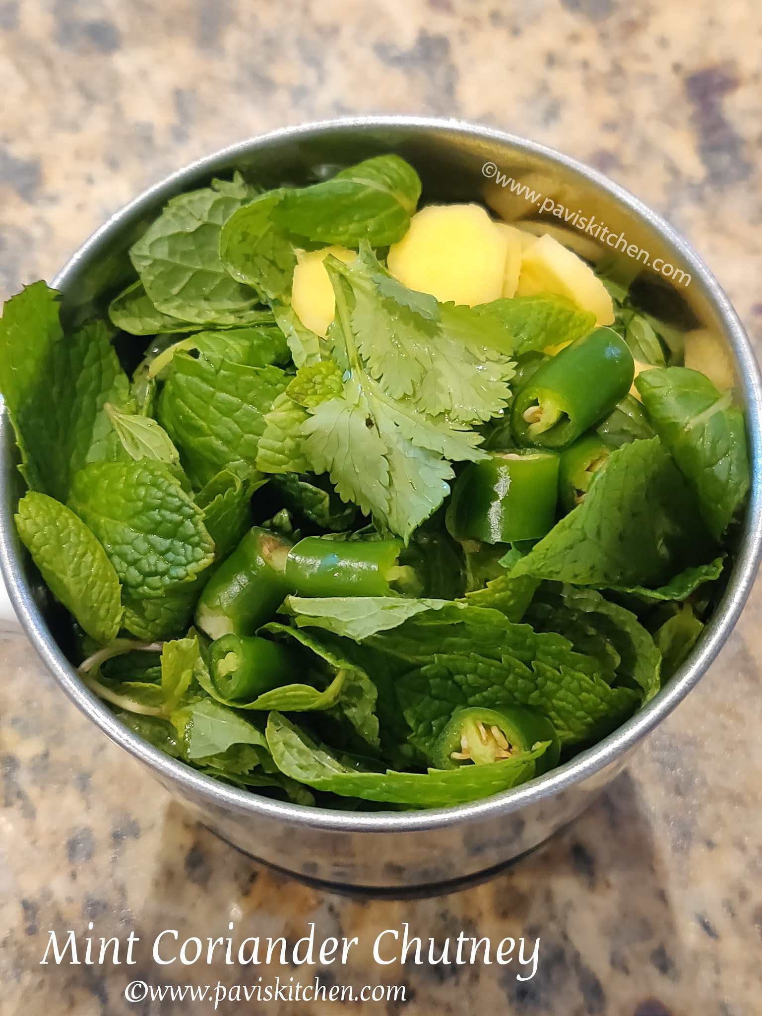 Mint coriander chutney recipe Green chutney recipe for sandwich