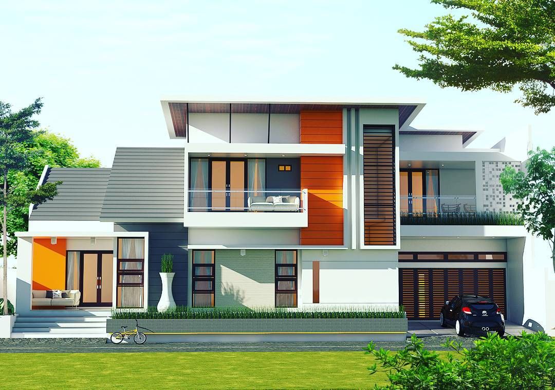 Foto Desain Rumah Minimalis Tampak Depan Mewah