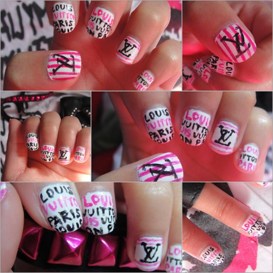 [BE]a[U]ty: Free-Handed Louis Vuitton Nails