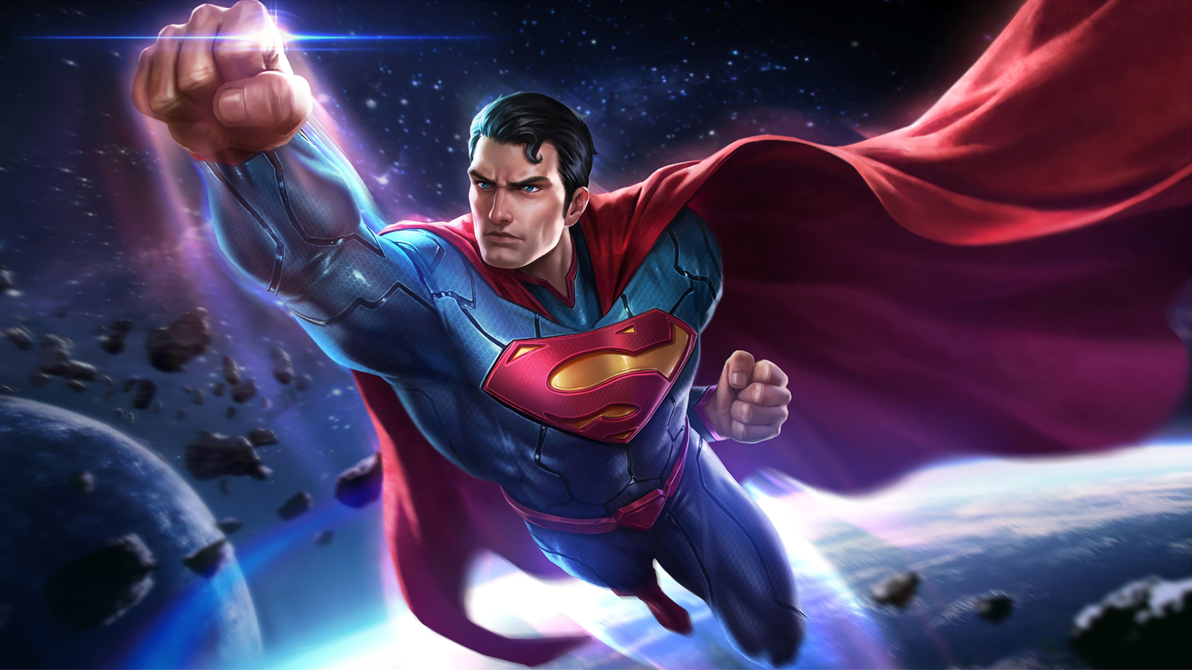 Superman Fortnite Wallpaper 4K PC Desktop 9621b