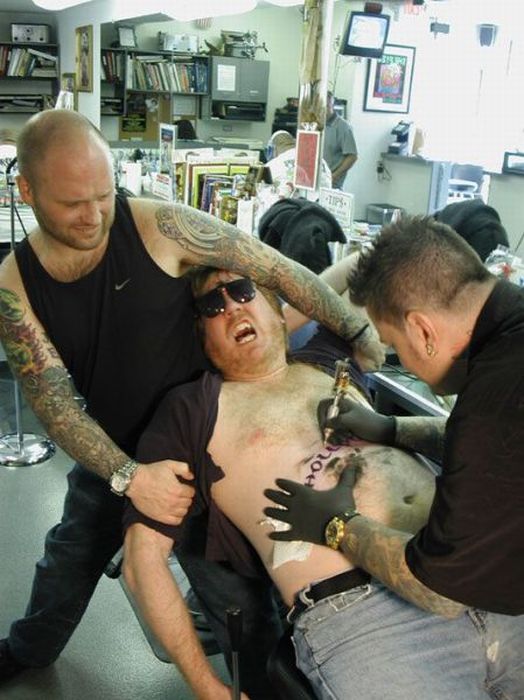 El dolor de tatuarse