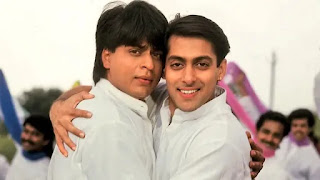 shahrukh khan and salman khan shahrukh khan and salman khan in film 'karan arjun'