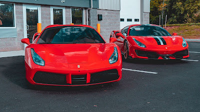 Ferrari Wallpaper, Sports Cars, Red Car, Parking