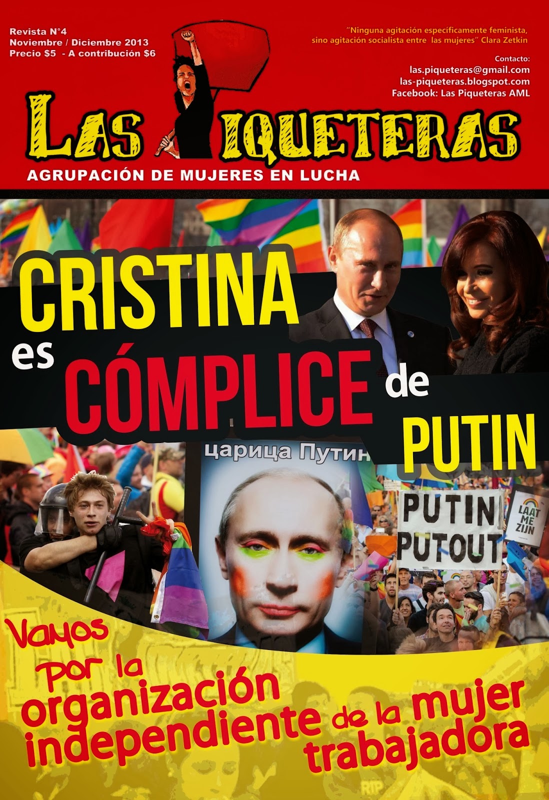 REVISTA DE LAS PIQUETERAS Nº4 - Noviembre 2013