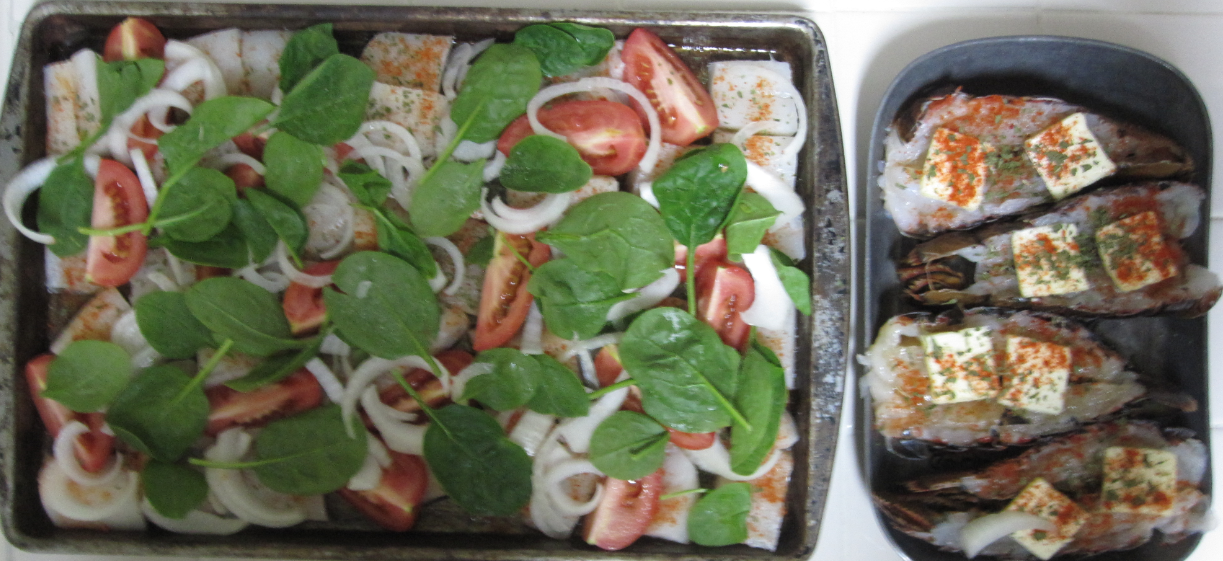 Health Correlator: Baked cod and lobster