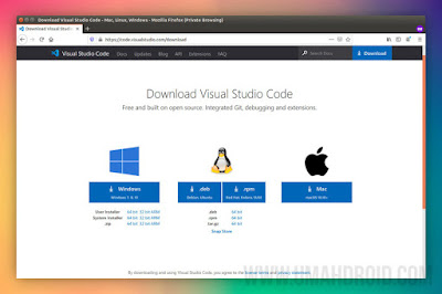 Download Visual Studio Code Deb Terbaru