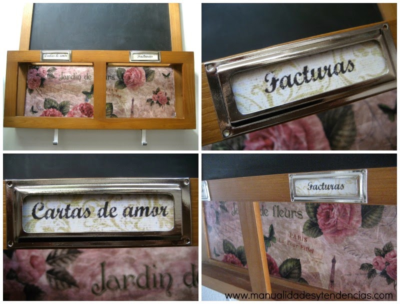 Pizarra Luns de Ikea customizada