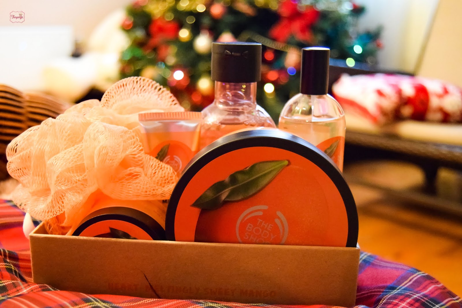 The Body Shop Christmas Gift Box Mango Collection Thingamyjic