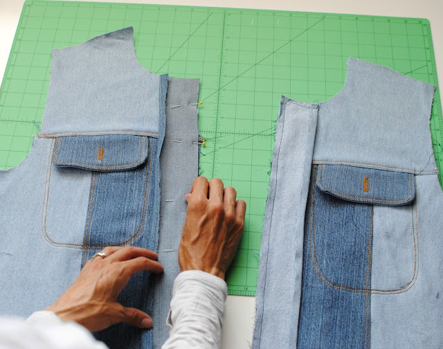 Named Clothing Maisa Denim Jacket from Upcycled Jeans