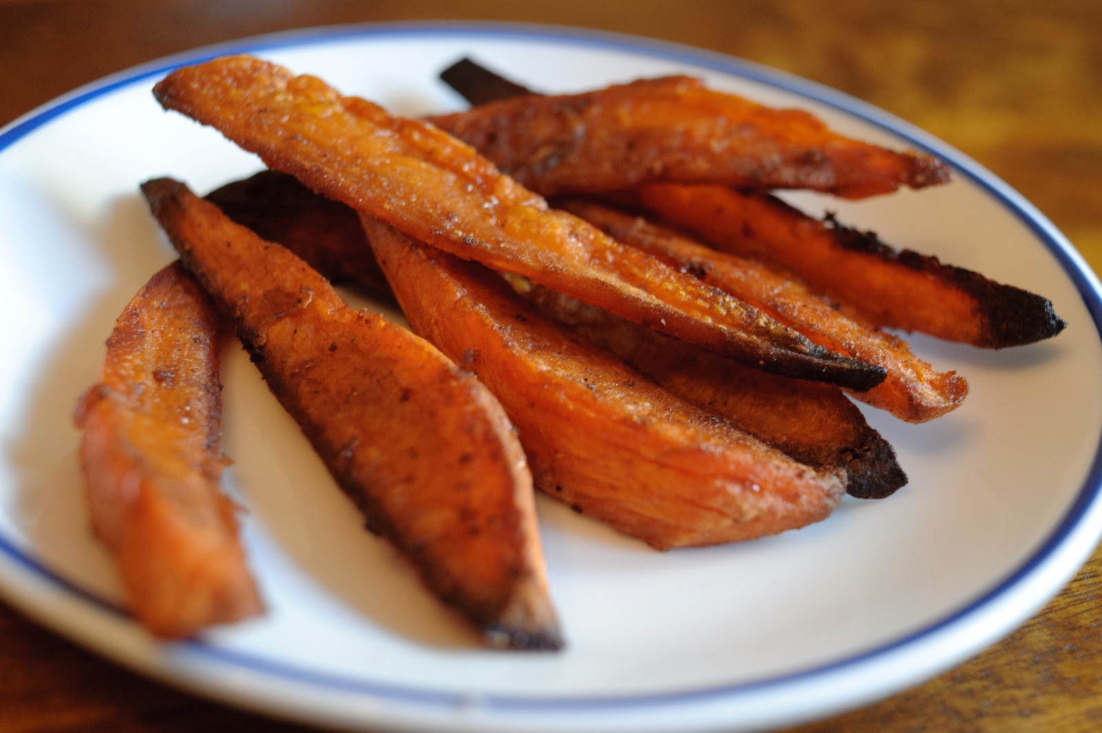 The Frugal Girlmet Spicy Sweet Potato Fries with Chipotle Sauce
