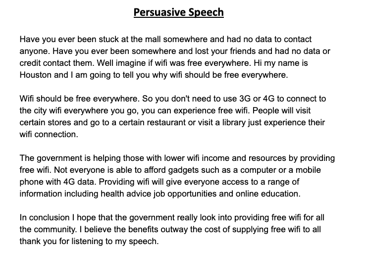 Persuasive speeches racism image