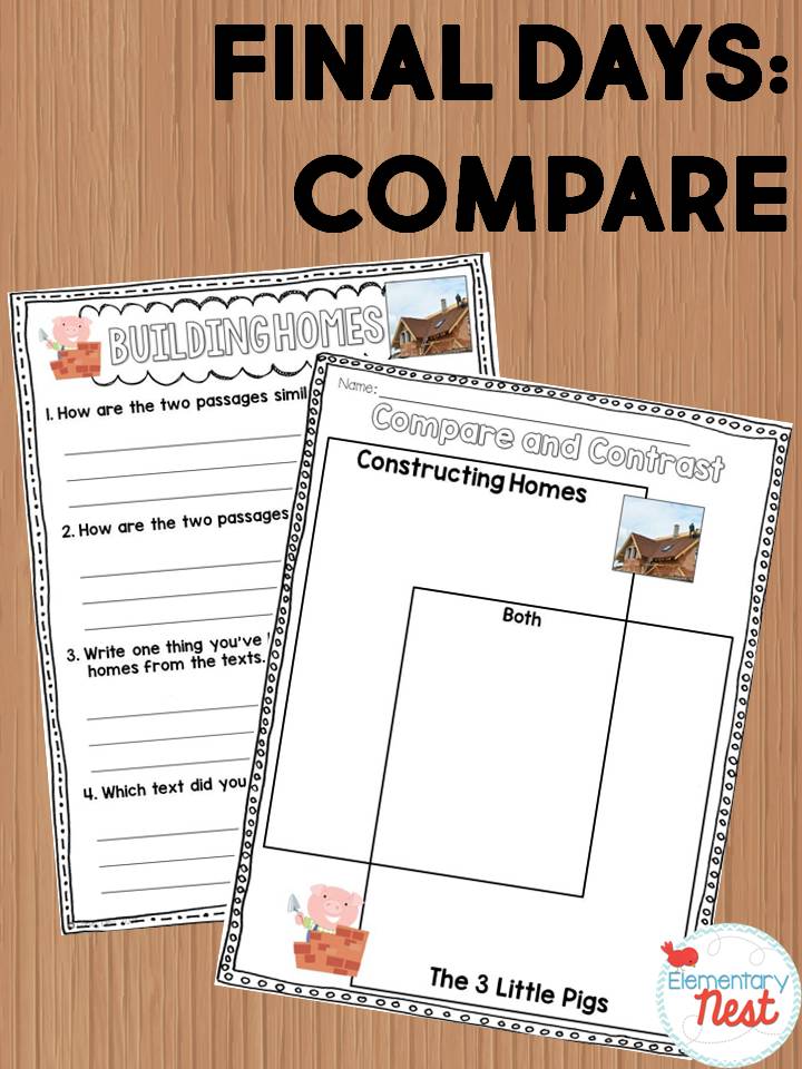 Comparing Texts Using Paired Passages | Second Grade Nest | Bloglovin’