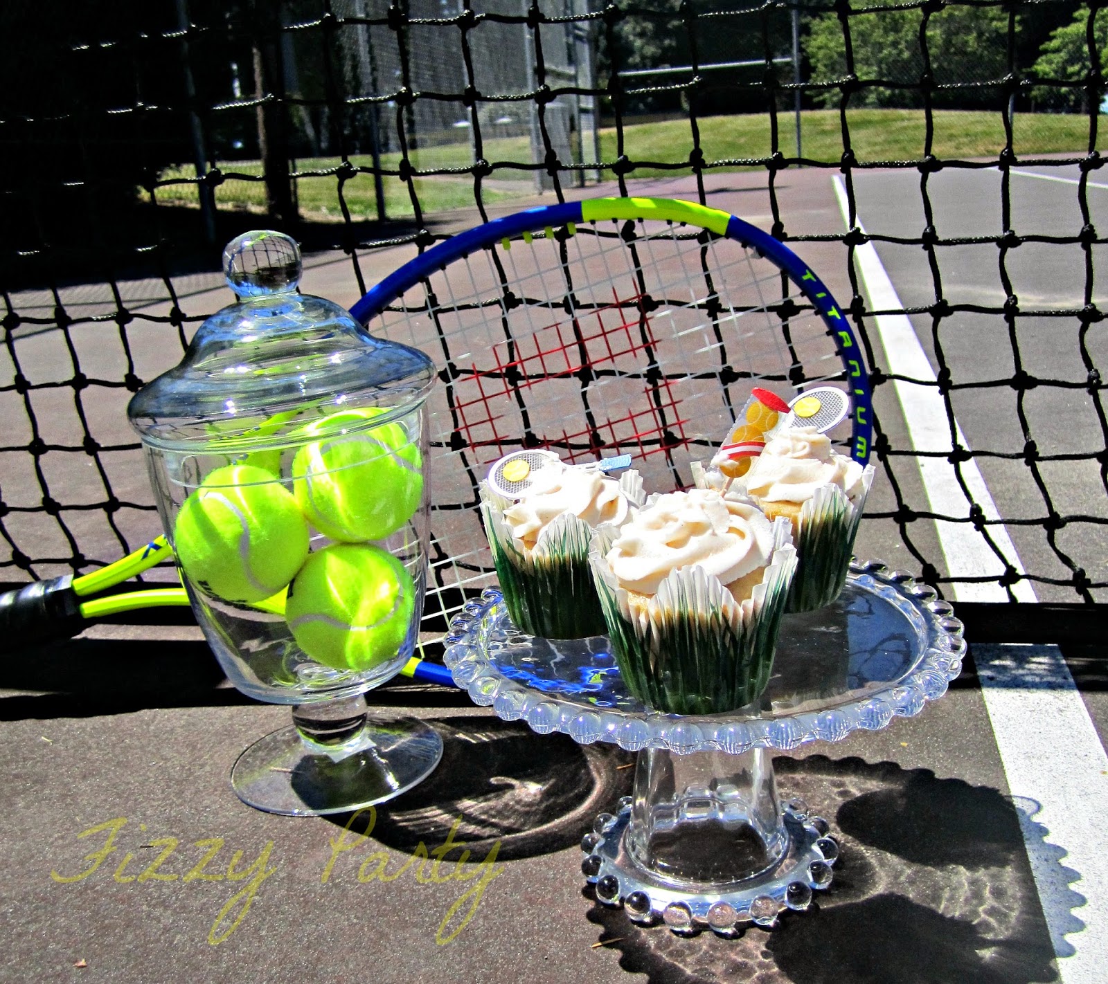 Wimbledon, Tennis, cupcakes 