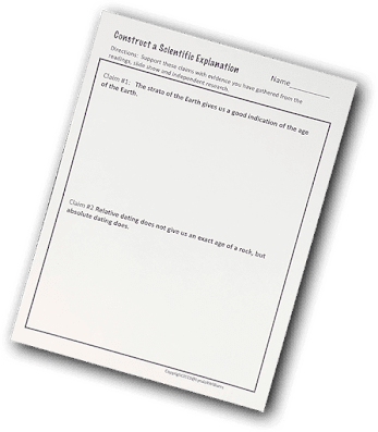 Worksheets Age of the Earth Worksheets Age of the Earth