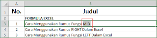 double klik edit teks Trik Double Klik Mouse Excel