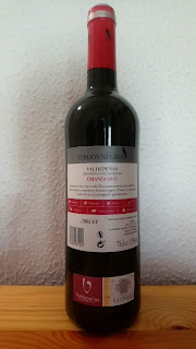 Tordos Negros, DO Valdepeñas, Crianza 2015 vino tinto