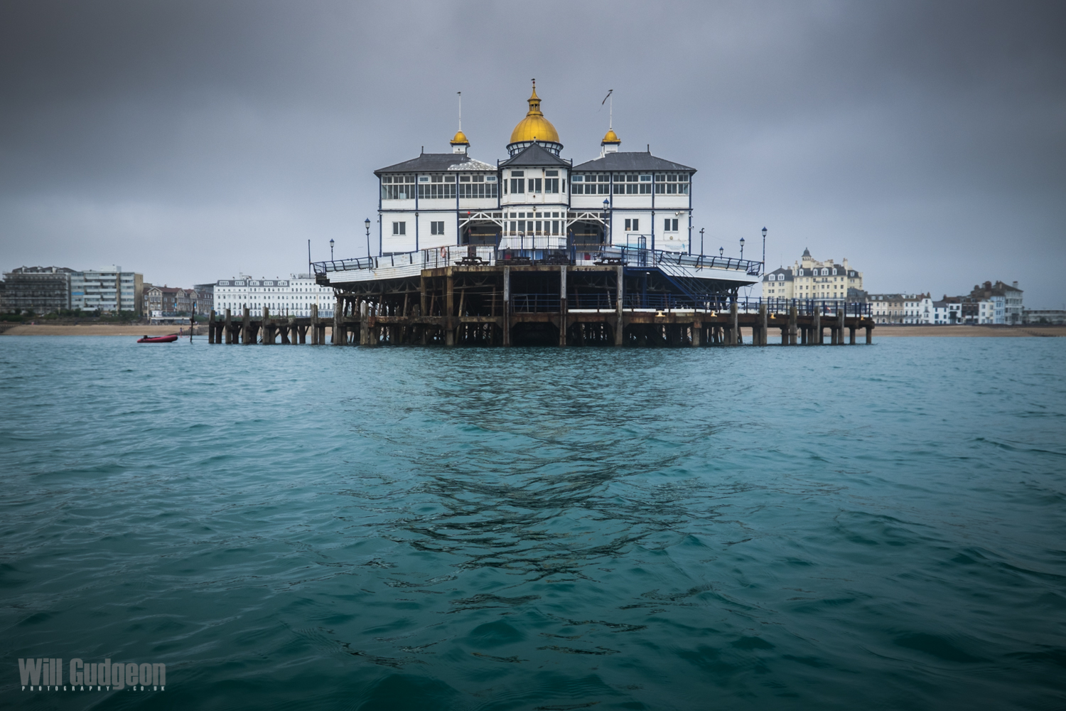 Out around Eastbourne pier kayaking