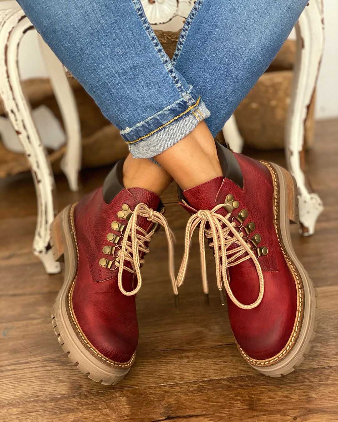 Moda Invierno Borcegos Mujer 2020 Argentina Calzado Dama Otoño