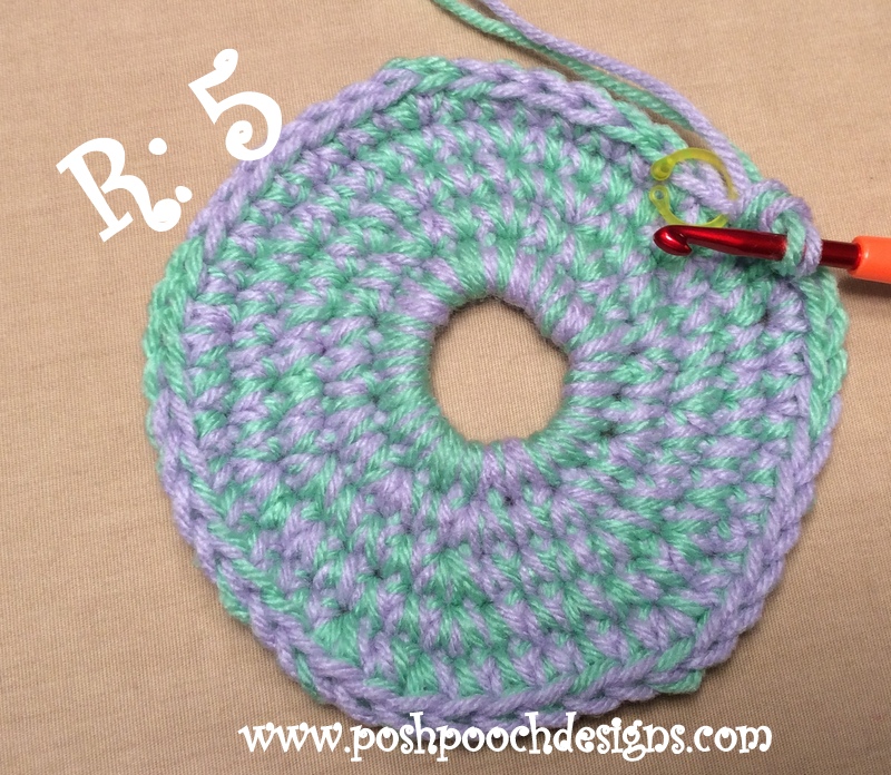 Posh Pooch Designs Frisbee Dog Toy Crochet Pattern