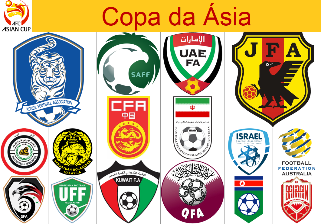 COLETÂNEA DO FUTEBOL MUNDO_SELEÇÕES Copa da Ásia COLETÂNEA DO FUTEBOL MUNDO_SELEÇÕES Copa da Ásia