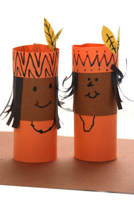 toilet paper roll indians thanksgiving