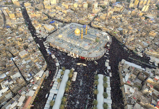 Areal Photo Arbaeen - Ashura