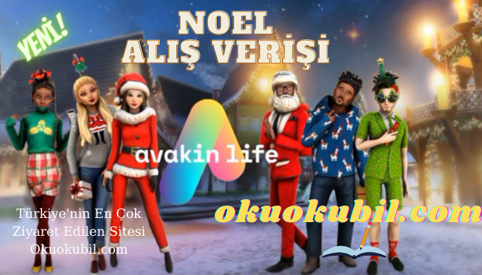 Avakin Life 1.048.04 Noel Özel Kıyafet Alma XP + Itens De Evento+Roupas Raras 2021