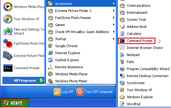 windows xp commands list pdf