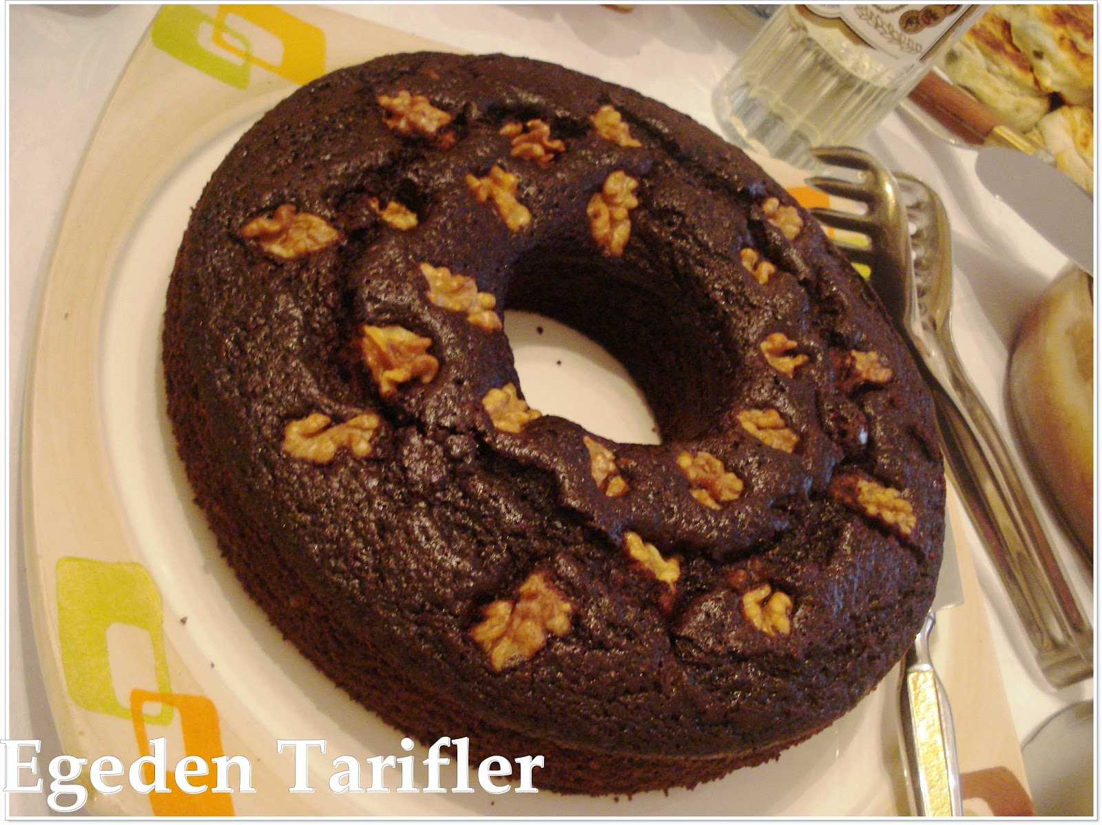 Çikolatalı Pudingli Kek