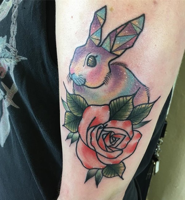 45 Amazing Rabbit Tattoos with Meaning  Body Art Guru