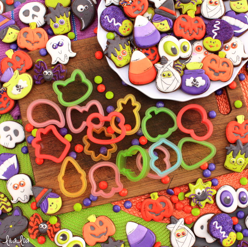 Halloween Color Palette and Icing Formulas