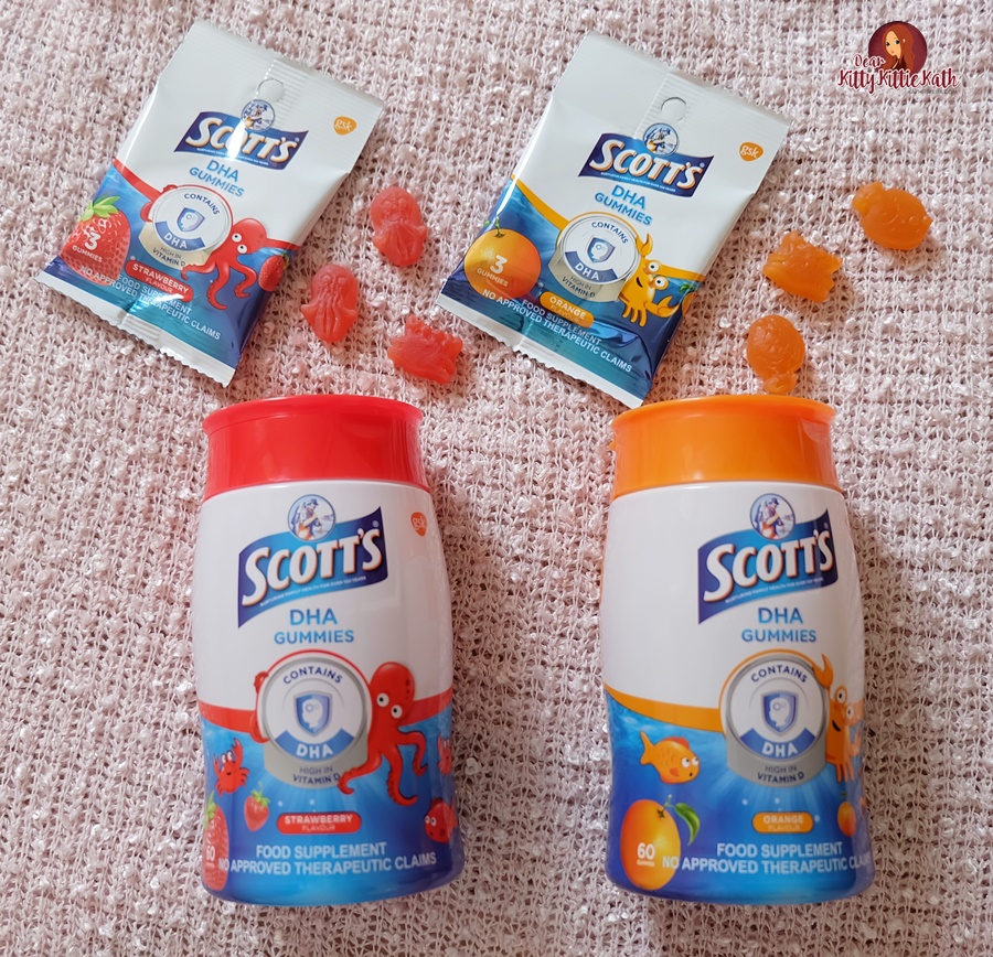 Product Review Scott's DHA Gummies Dear Kitty Kittie Kath Top