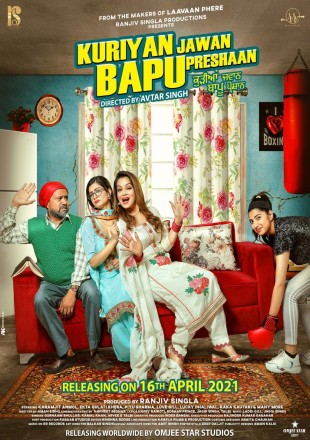 Kuriya Jawan Bapu Preshaan 2021 Punjabi Movie Download HDRip 720p