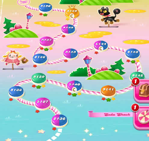Candy Crush Saga level 5136-5150 Candy Crush Saga level 5136-5150