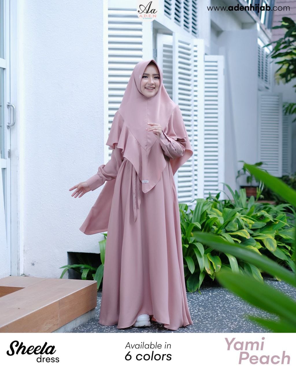 GAMIS ADEN SET TERBARU SHEELA DRESS