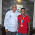 ALCALDE GUILLÉN RECIBE MEDALLISTA SANCRISTOBALENSE EN ATLETISMO EN PANAMERICANOS LIMA