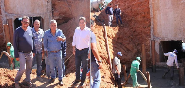 Senador Canedo: Obras da barragem Flor do Ipê estão em andamento