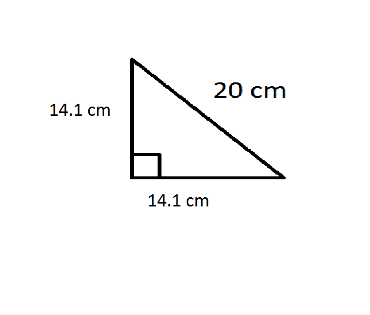 906SPMath2011: November 2011 An Isosceles Right Triangle Has Leg Lengths Of 4 Centimeters