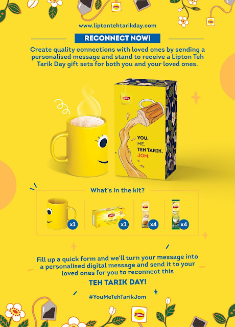 Reconnect Over A Cup Of Tea This Tarik Day with Lipton!